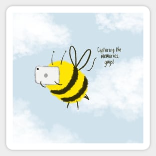 Festival Bees #2 Sticker